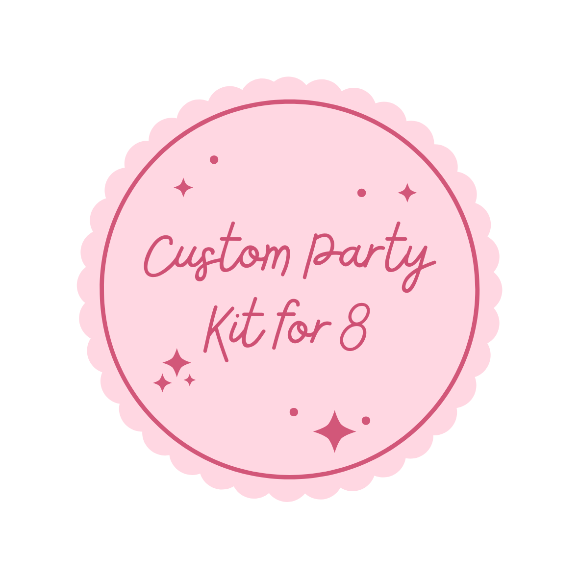 Custom Party Kit for 8