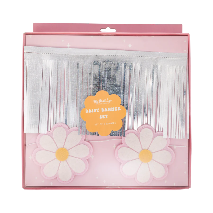 Disco Daisy Banner Set