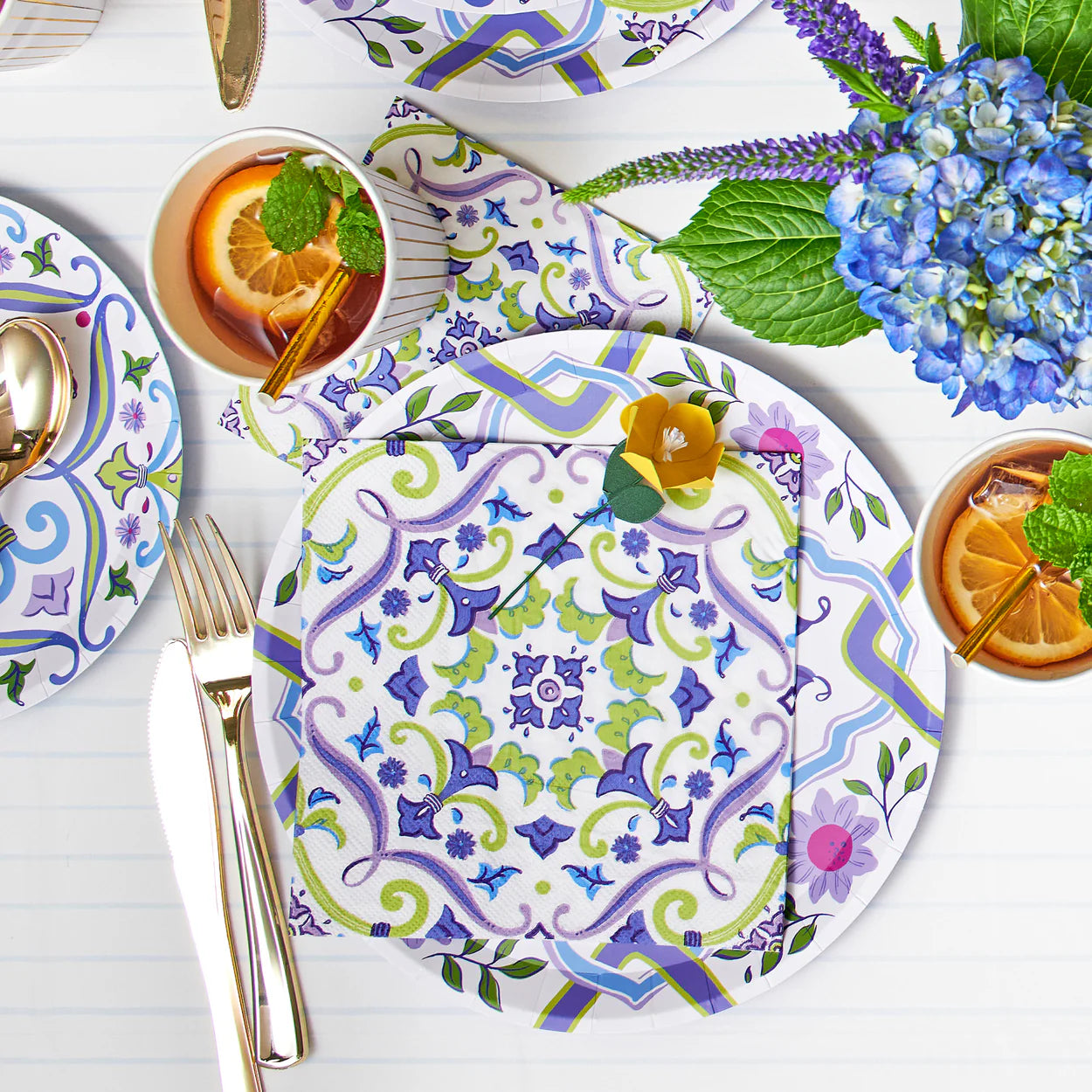 English Garden Large Plates