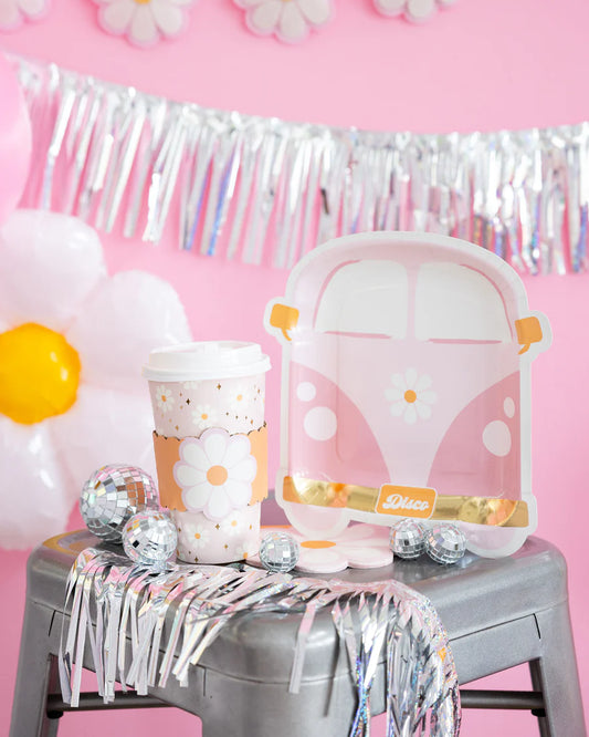 Disco Daisy Van Plates