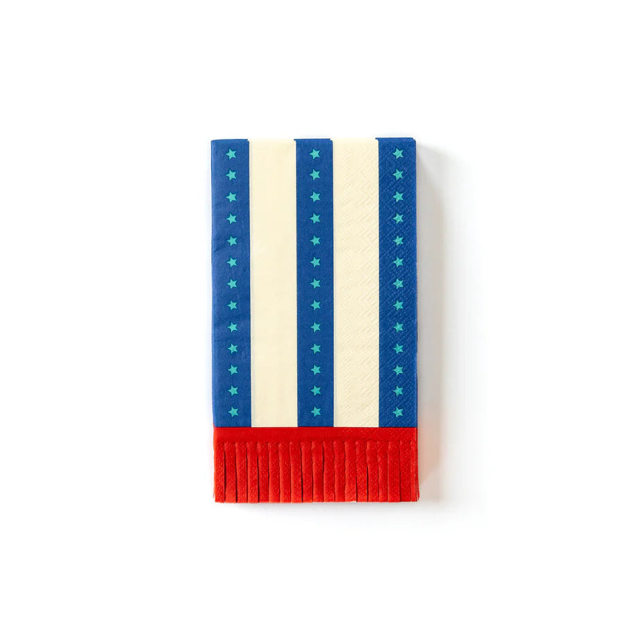 Stripes and Fringe Guest Towels