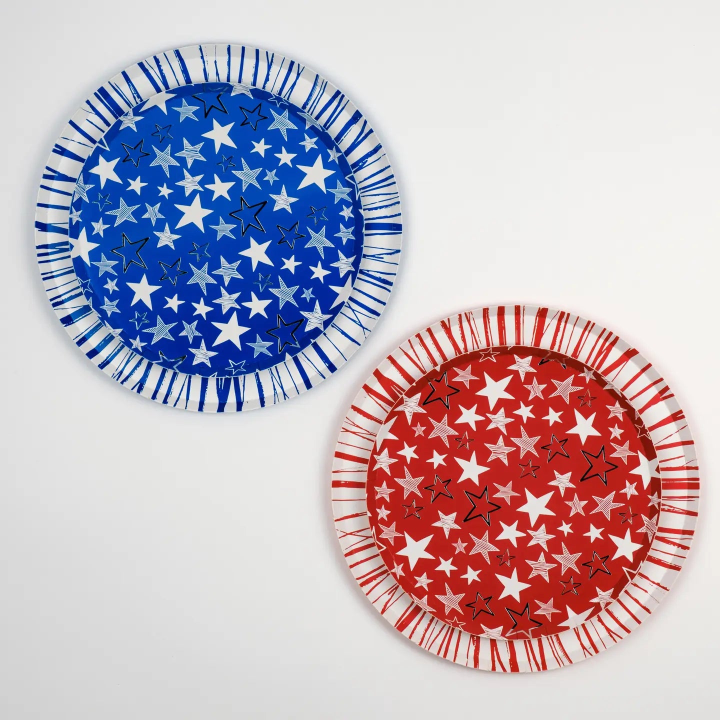Americana Star Dessert Plates