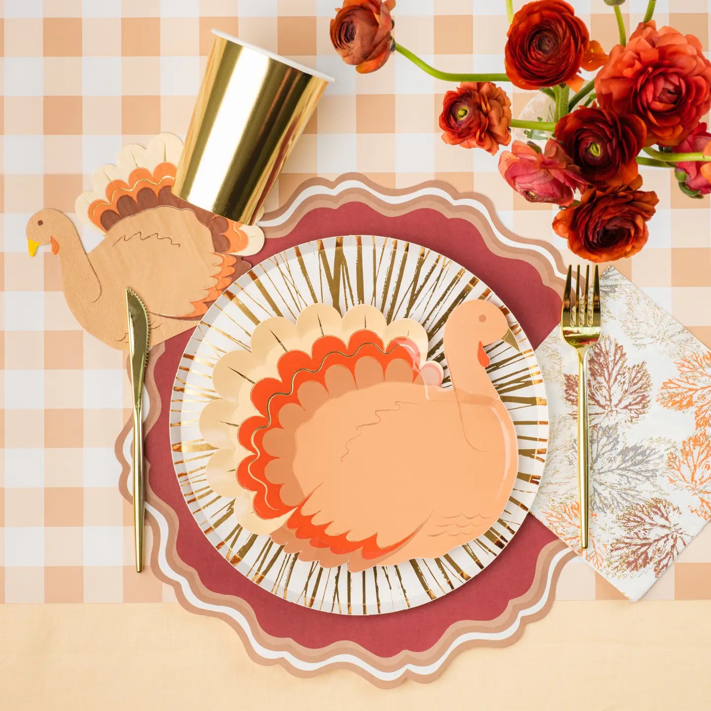 Gold Radiance Dinner Plates